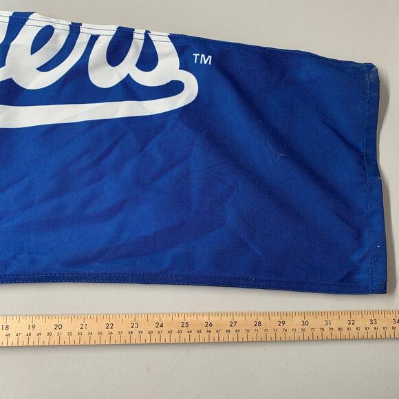 Foco Dodgers Women Overalls XL Blue Los Angeles Big Logo MLB Baseball NEW - Picture 9 of 11